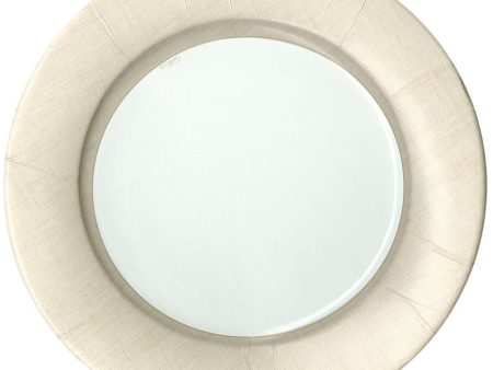 Natural Linen Large Plates Fashion