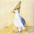 Ice Funny Seagulls Beverage Napkins For Discount