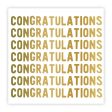 Congratulation Beverage Napkins Online