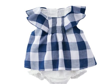 6-9M Gingham Overlay Crawler Online