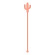 Pink Cactus Stirrer on Sale