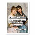 Elbert Hubbard A Friend Quote Blank Greeting Card Online now