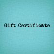 Gift Certificates Sale