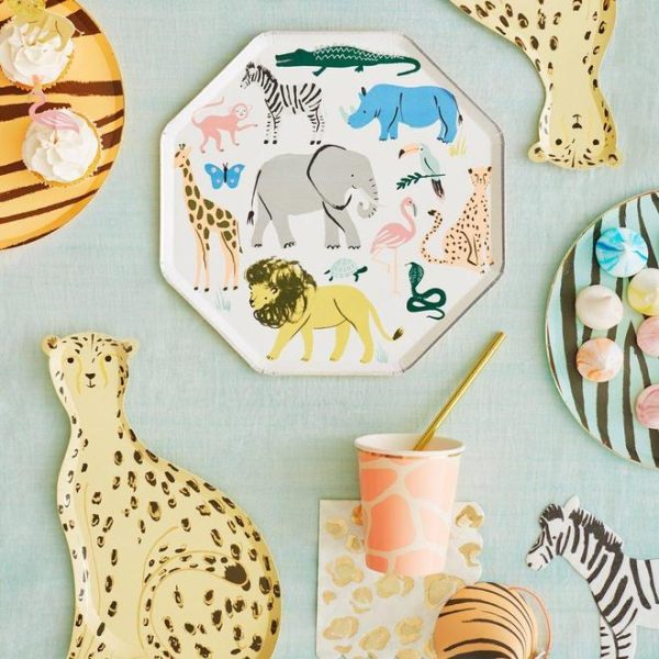 Safari Animal Print Large Plates Online