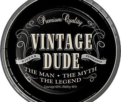 Vintage Dude Small Plates on Sale