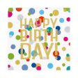 Confetti-Happy Birthday Luncheon Napkin For Cheap