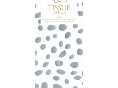 Spots Silver Tissue Paper Online now