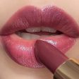 Glitter Gold Matte Lipstick Waterproof Long Lasting Diamonds Lipstick Non-stick Cup Pearl Red Pink Lip Tint Lips Makeup Cosmetic Online Sale