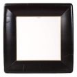 Grosgrain Border Black Sq Large Plates Sale