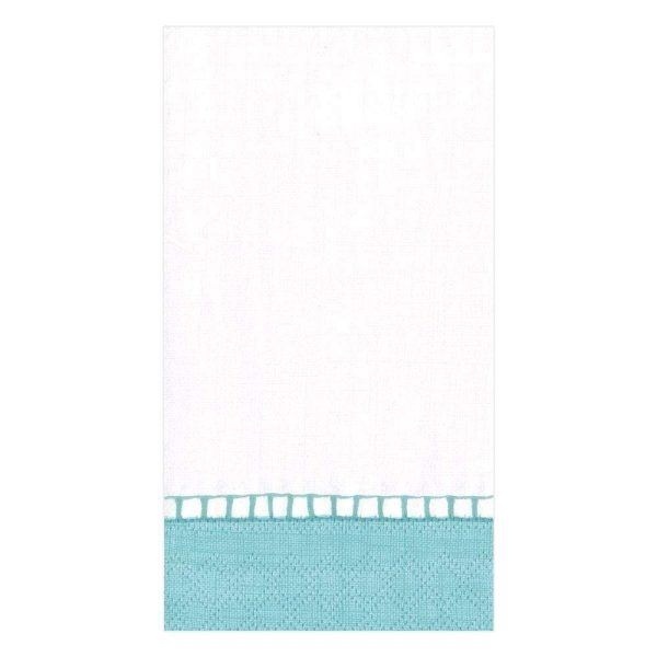 Linen Robins Egg Blue Guest Towels on Sale