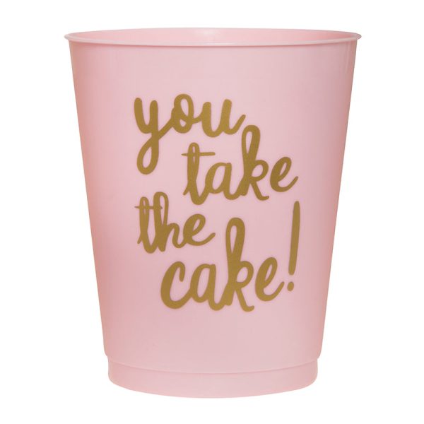 You Take The Cake 16 Oz Cups Sale