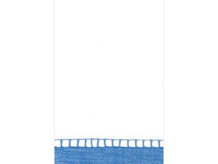 Linen Blue Guest Towels For Sale