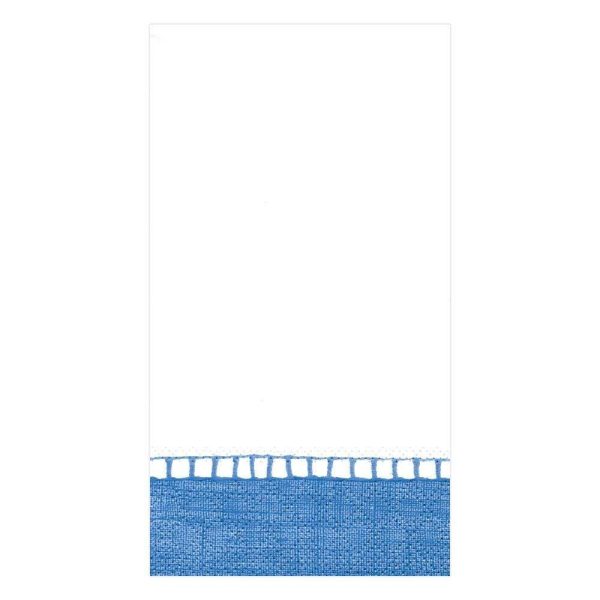 Linen Blue Guest Towels For Sale