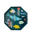 Under The Sea Hex Small Plates For Discount