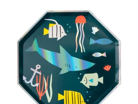 Under The Sea Hex Small Plates For Discount