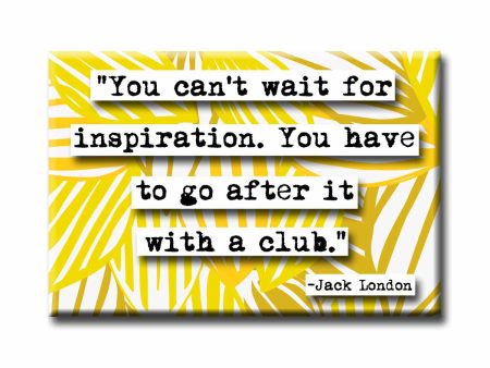 Jack London Inspiration Refrigerator Magnet (no.843) on Sale