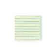 Mint Gold Pinstripe Beverage Napkins Online now