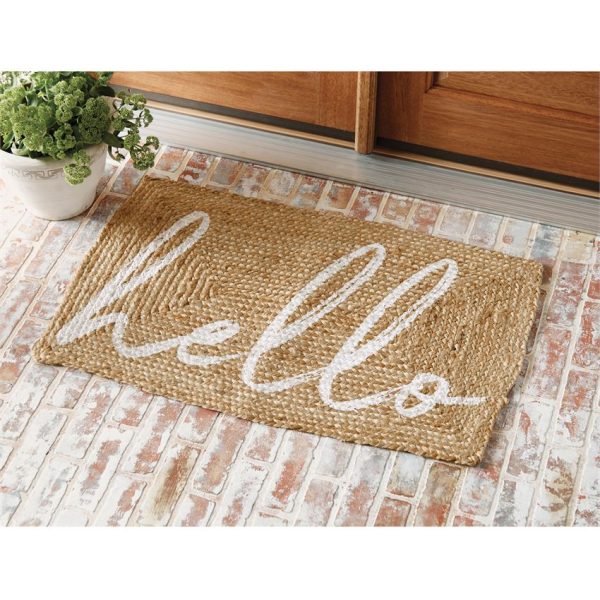 Hello Door Mat Discount