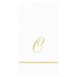 Hemstitch Script Guest Towels Supply