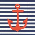 Blue Yacht Club Anchor Beverage Napkins Online Hot Sale