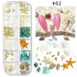 Nail Art Aurora Shell Flakes Abalone Nails Charms 3D Irregular Slice Shell Stone Sequins Nail Art Decoration Manicure Accessory on Sale