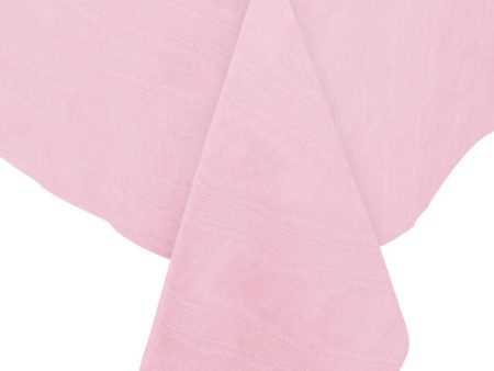 Pink Moire Table Cover Online