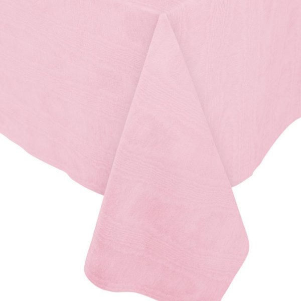 Pink Moire Table Cover Online