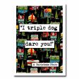 Christmas Story Triple Dog Dare Quote Blank Christmas Greeting Card (25c) Online Sale