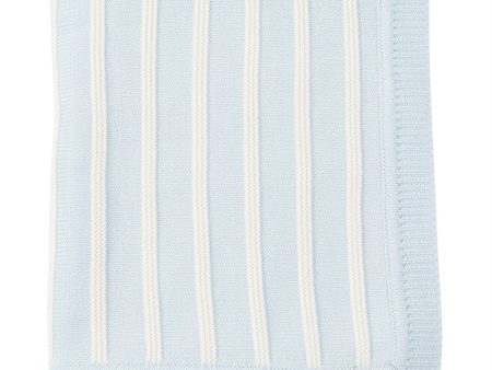 Blanket Blue Stripe Online Hot Sale