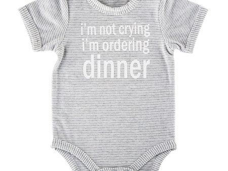 3-6 Mo Snapshirt Ordering Dinner Supply