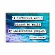 Different World Inspirational Quote Magnet Online Sale