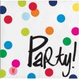 Birthday Dots Beverage Napkins For Cheap