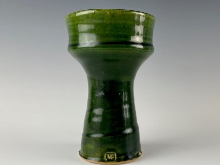 Warren MacKenzie pedestal vase For Sale