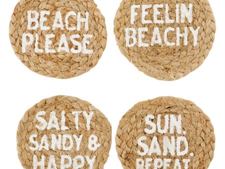 Beach Jute Coasters For Cheap