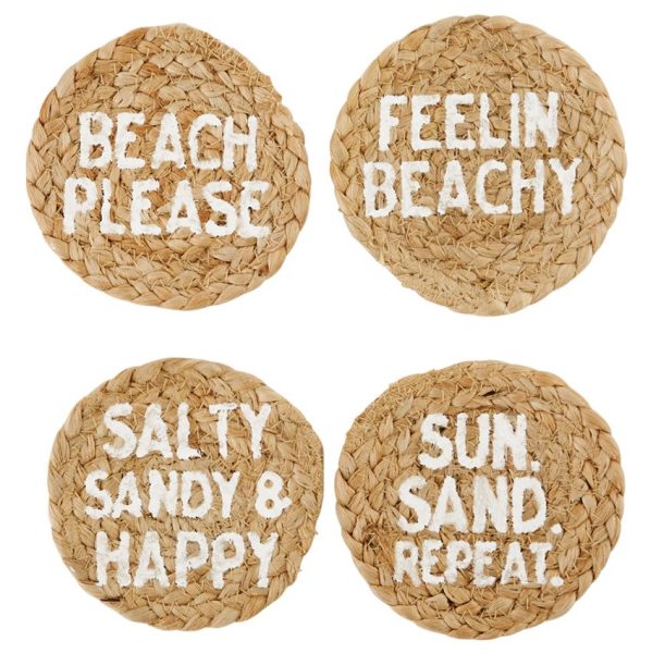 Beach Jute Coasters For Cheap