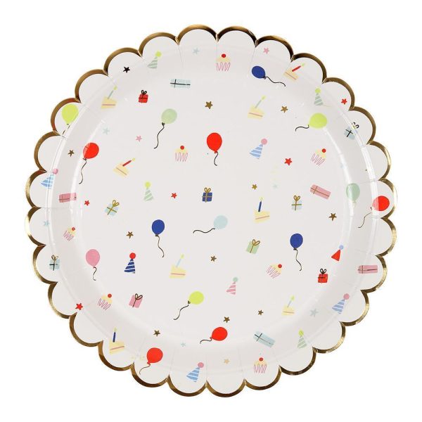 Party Icons Large Plates Cheap