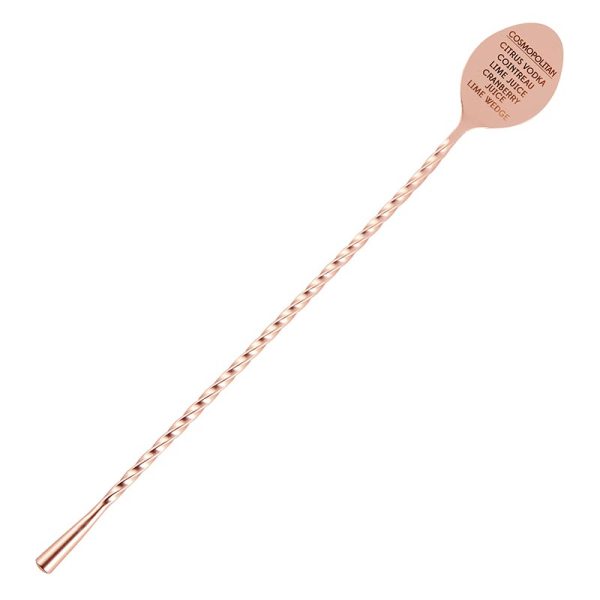 Rose Gold Bar Spoon For Sale