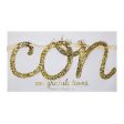 Congratulations Gold Glitter Letters Banner Hot on Sale