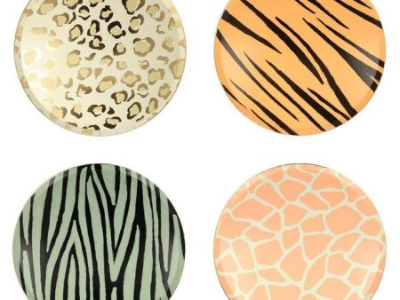 Safari Animal Print Large Plates Online