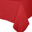 Red Paper Linen Table Cover Online