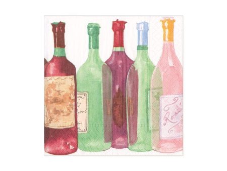 Wine Bottles Beverage Napkins Online now