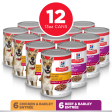 Hill s Science Diet Adult Entree Variety Pack Canned Dog Food For Discount