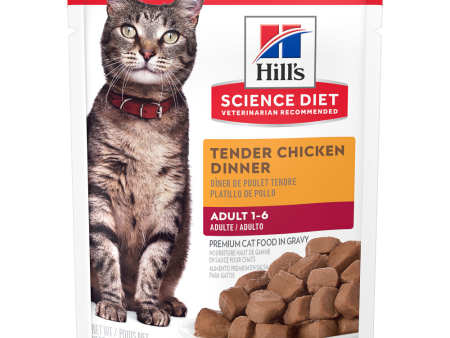 Hill s Science Diet Tender Chicken Dinner Adult Wet Cat Food Fashion