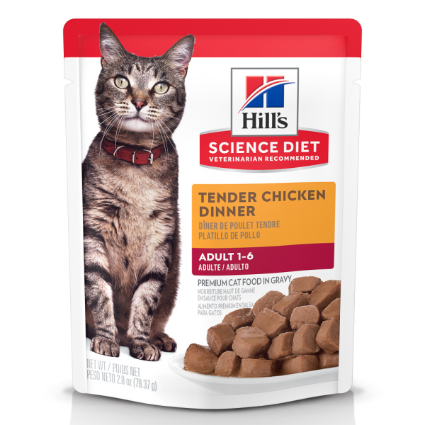 Hill s Science Diet Tender Chicken Dinner Adult Wet Cat Food Fashion