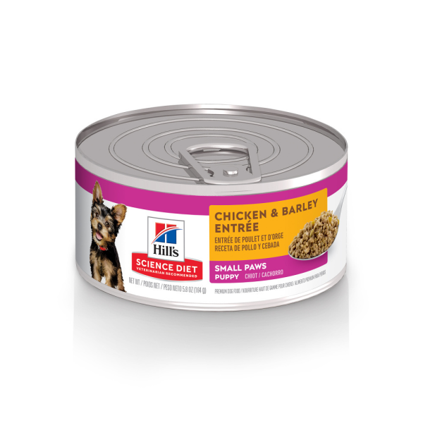 Hill s Science Diet Small & Mini Puppy Beef & Barley Entree Canned Dog Food Cheap