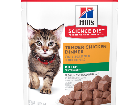 Hill s Science Diet Tender Chicken Dinner Kitten Wet Cat Food Cheap