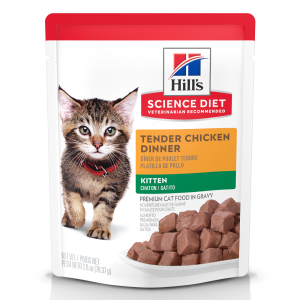 Hill s Science Diet Tender Chicken Dinner Kitten Wet Cat Food Cheap