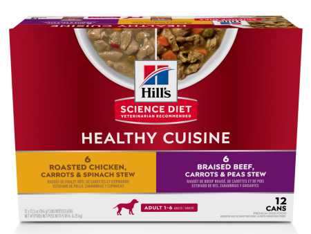 Hill s Science Diet Healthy Cuisine Adult Variety Pack Canned Dog Food For Cheap