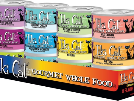 Tiki Cat Queen Emma Luau Variety Pack Canned Cat Food Online now