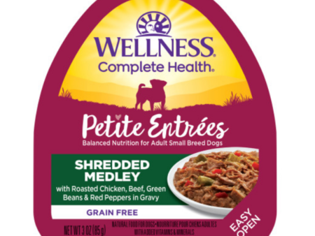 Wellness Petite Entrees Shredded Medley With Roasted Chicken, Beef, Green Beans & Red Peppers Online